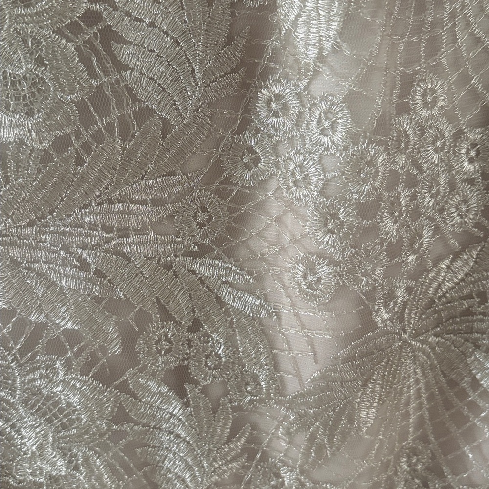 Alex Evenings Lace Evening Gown size 10 - Picture 5 of 11